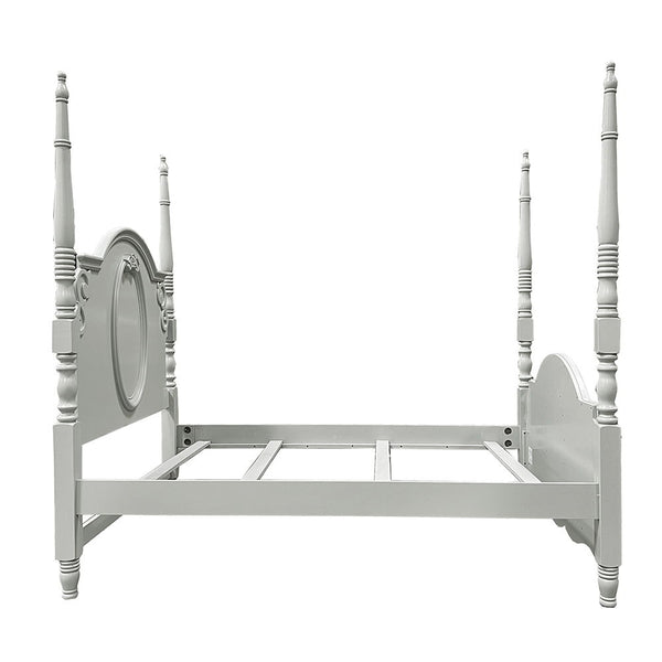 Flora - Twin Bed With Poster - Gray
