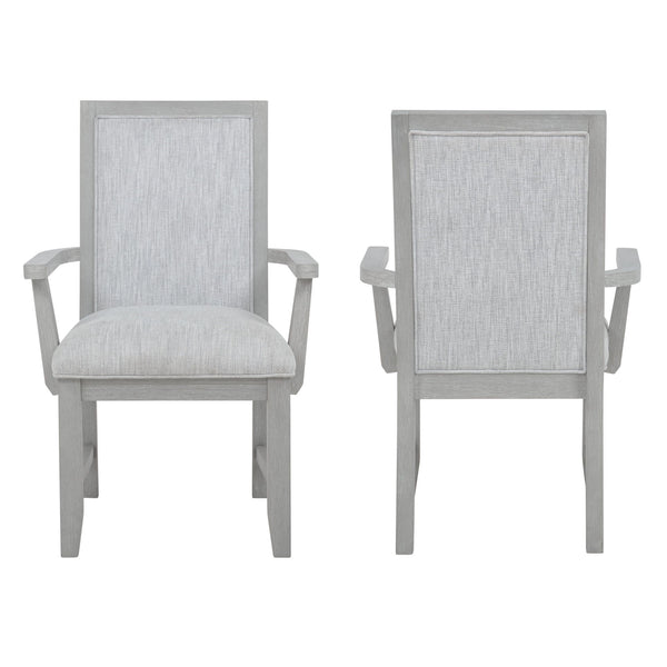 Fiona - Dining Arm Chair (Set of 2) - Mist Gray