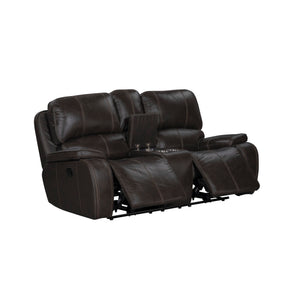 Brookings - Console Loveseat With Dual Recliners - Charcoal