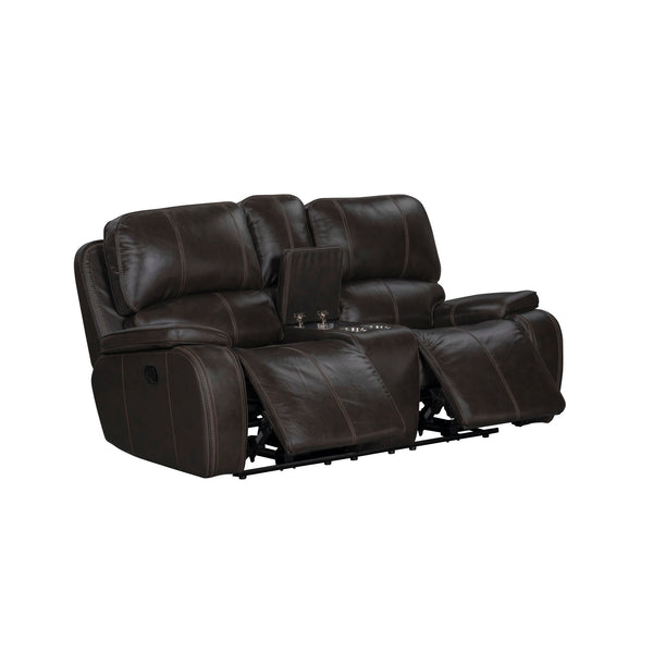 Brookings - Console Loveseat With Dual Recliners - Charcoal