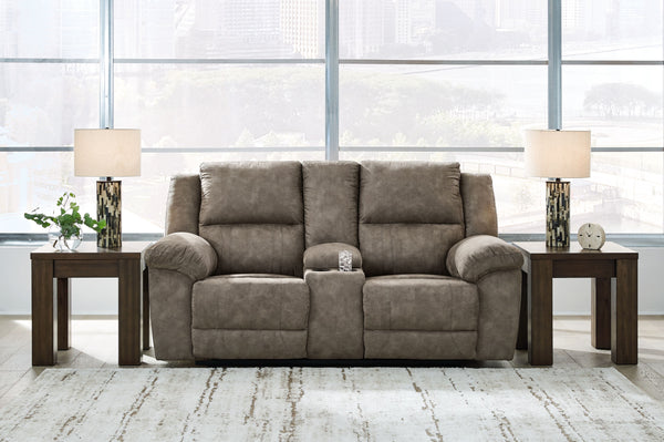  it-'s perfectly cushioned in all the right places. We love the loveseat-'s super-wide sea