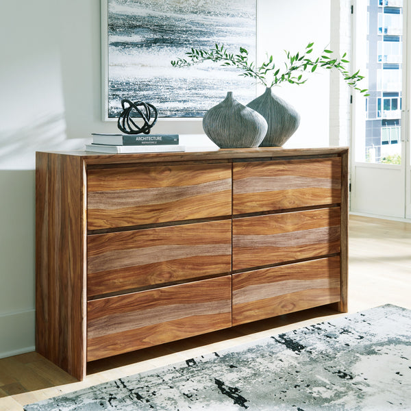  enhanced with a clear wood-tone finish