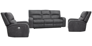 Comfort meets innovation in this inspired Power Reclining Collection. The perfect choice for creating a relaxing environment, this stylish collection features smooth motorized reclining motion at just the touch of a button.<br/><br/><b>Product Features</b
