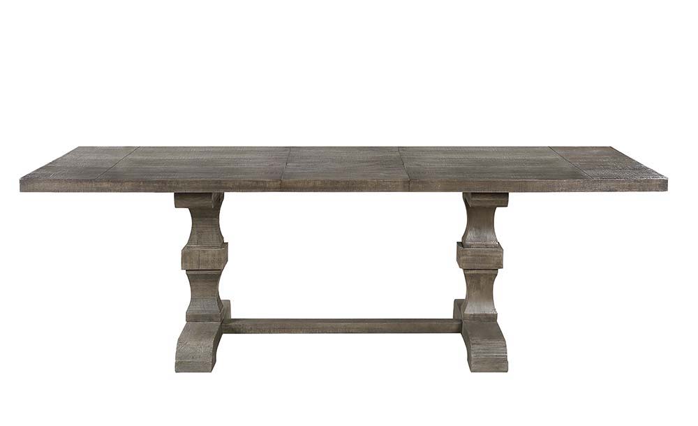 Turn your dining space into a relaxing spot that draws your family and friends together with the Landon dining table. With a well-constructed frame and trestle base, this table can make your next family dinner or brunch with close friends into an extra sp