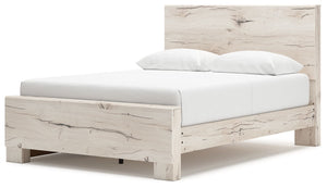 Lawroy - Light Natural - Queen Panel Bed With Under Bed Storage