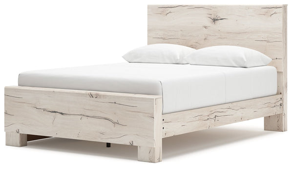 Lawroy - Light Natural - Queen Panel Bed With Under Bed Storage