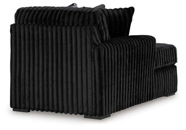 Midnight-Madness - Onyx - Laf Corner Chaise
