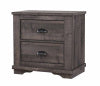 Coralee Night Stand Grey