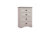 Coralee Chest Chalk/Grey