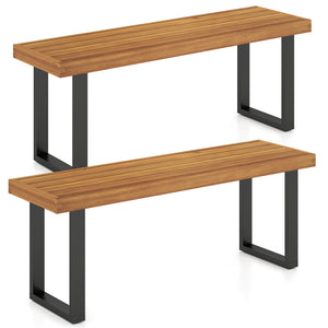 Please avoid leaving it outdoors in the rain to extend its lifespan<br>Crafted of solid acacia wood  warp-resistant  sturdy and reliable  built to last<br>Regular application of wood oil (not included) is recommended to maintain its luster<br>Supported by