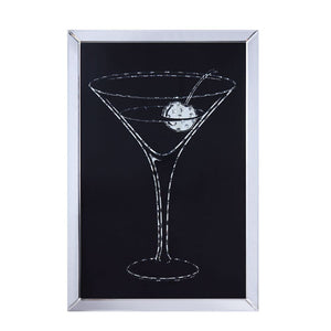 Wall art instantly turns any blank area into an eye-catching display, all while lending a gallery-worthy appeal to your abode. With the Talisha wall art collection elegance combines with beauty by showcasing gleaming designs with black backgrounds to set 