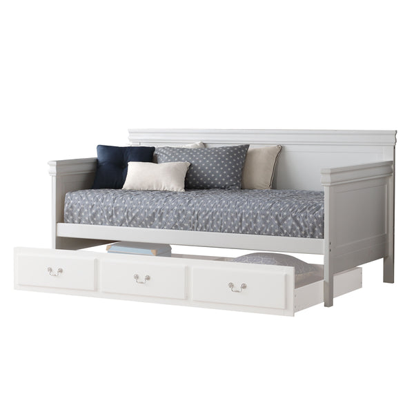  Slat System Included 13 Slats Roll-out Trundle (Bed or Drawer - Removable Divison Board)<br/><br/><b>Product Features</b><ul><li>Box Spring NOT R