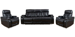 Comfort meets innovation in this inspired Power Reclining Collection. The perfect choice for creating a relaxing environment, this stylish collection features smooth motorized reclining motion and adjustable headrest at just the touch of a button.<br/><br