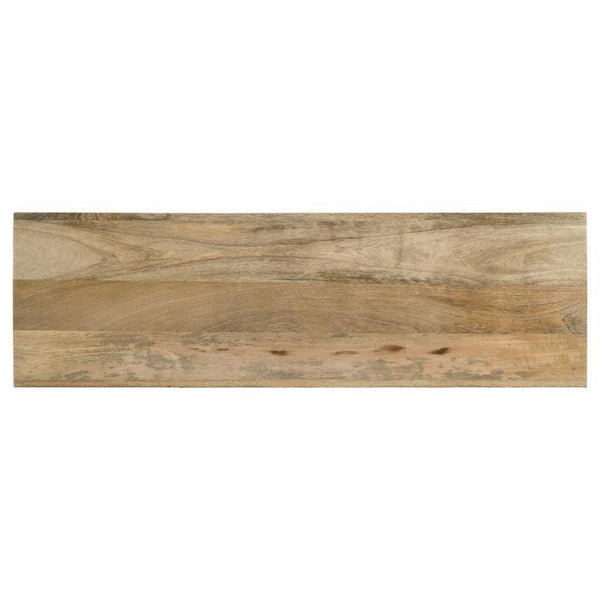 Benton - Rectangular Solid Wood Sofa Console Table - Natural
