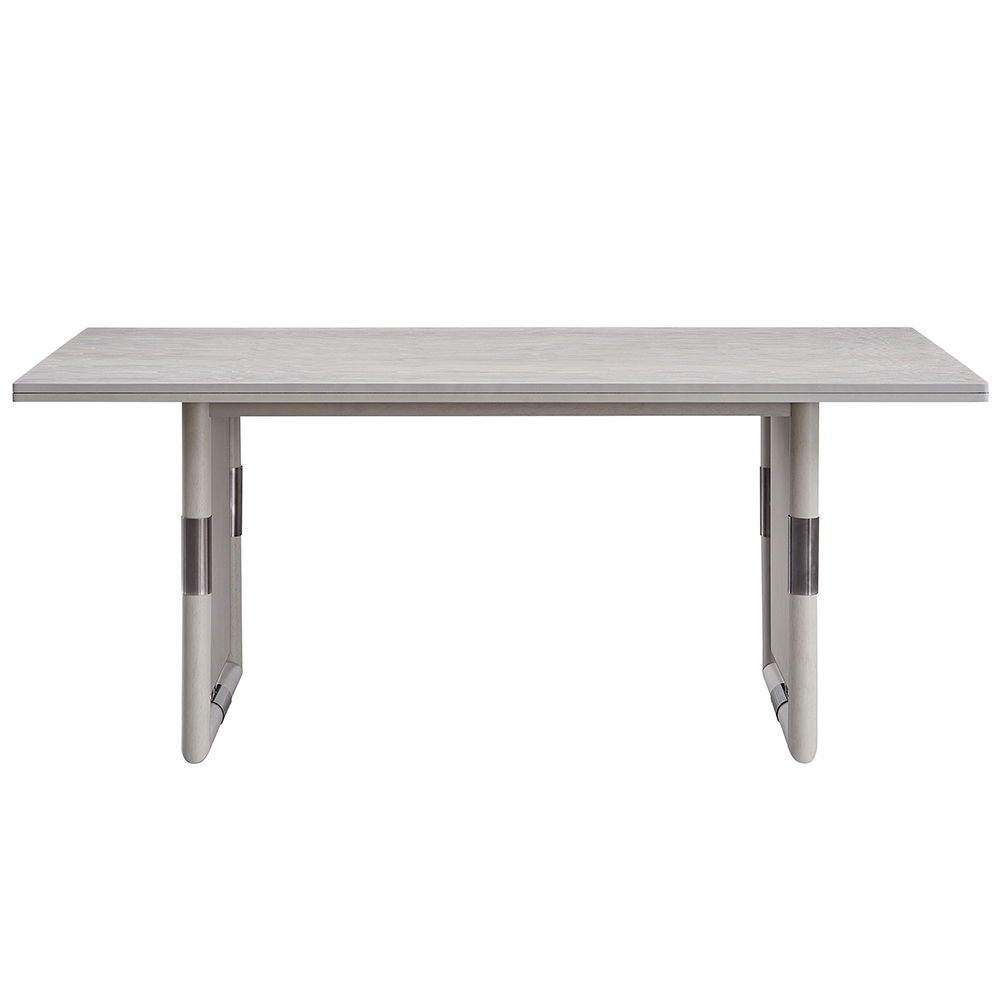 Elevate your dining space with Marta collection. Its elegant gray finish brings a touch of contemporary sophistication to your dining space. Its clean lines and sturdy construction make it a perfect centerpiece for family meals and entertaining guests. Pa