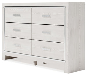 Altyra - White - Six Drawer Dresser