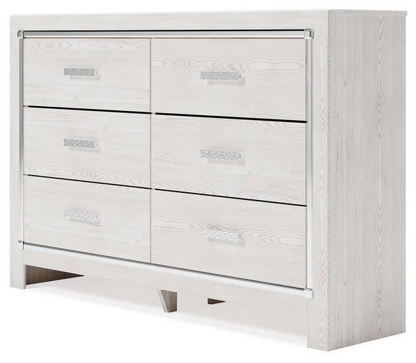 Altyra - White - Six Drawer Dresser