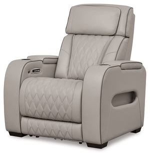 Ready to take your reclining experience to the next level? Then sit up and take notice. With this power recliner