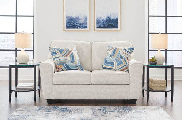 Cashton - Snow - Loveseat