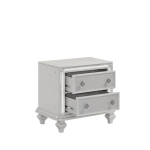  this nightstand boasts enduring strength and durability with its manufactured wood construction