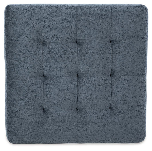 Maxon Place - Navy - Oversized Accent Ottoman