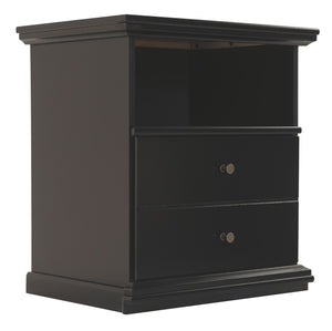 Clean and simply beautiful, this nightstand sets the standard for versatile, vintage-inspired style. Though designed to look like a two-drawer piece, a single deep drawer provides plenty of storage potential. Open cubby provides pretty display space, whil
