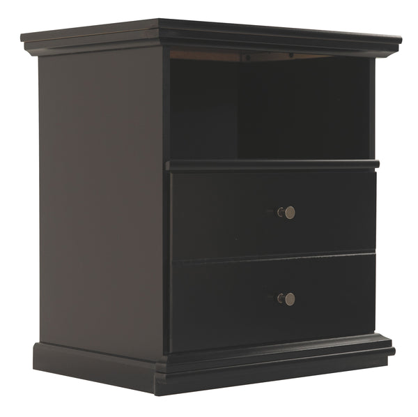 Clean and simply beautiful, this nightstand sets the standard for versatile, vintage-inspired style. Though designed to look like a two-drawer piece, a single deep drawer provides plenty of storage potential. Open cubby provides pretty display space, whil