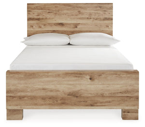 Hyanna - Tan - Full Panel Bed
