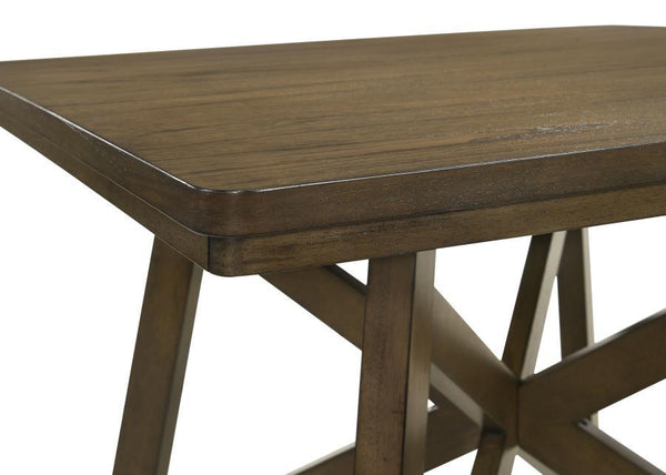  this table showcases natural wood str