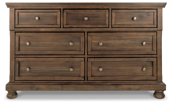 Flynnter - Medium Brown - Dresser