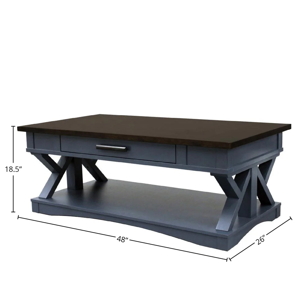 Americana Modern - Denim Cocktail Table