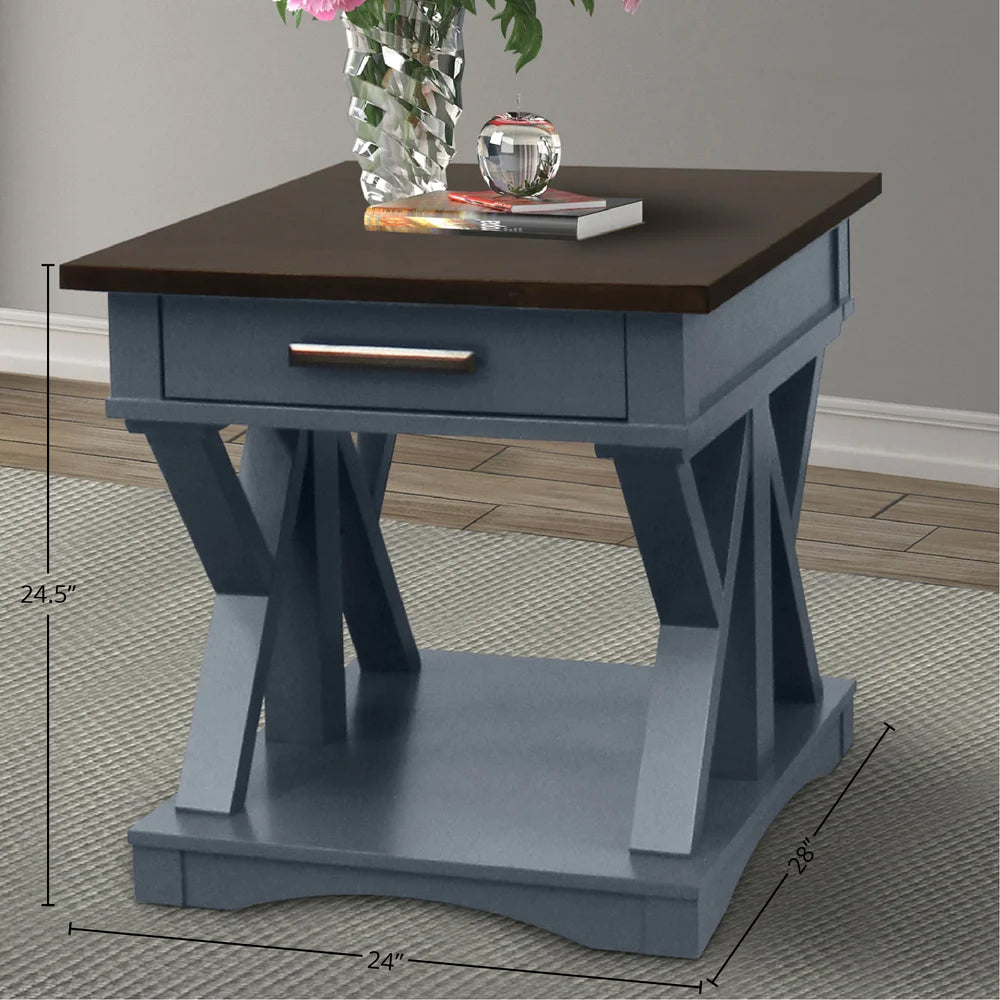 Americana Modern - Denim End Table