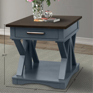 Americana Modern - Denim End Table