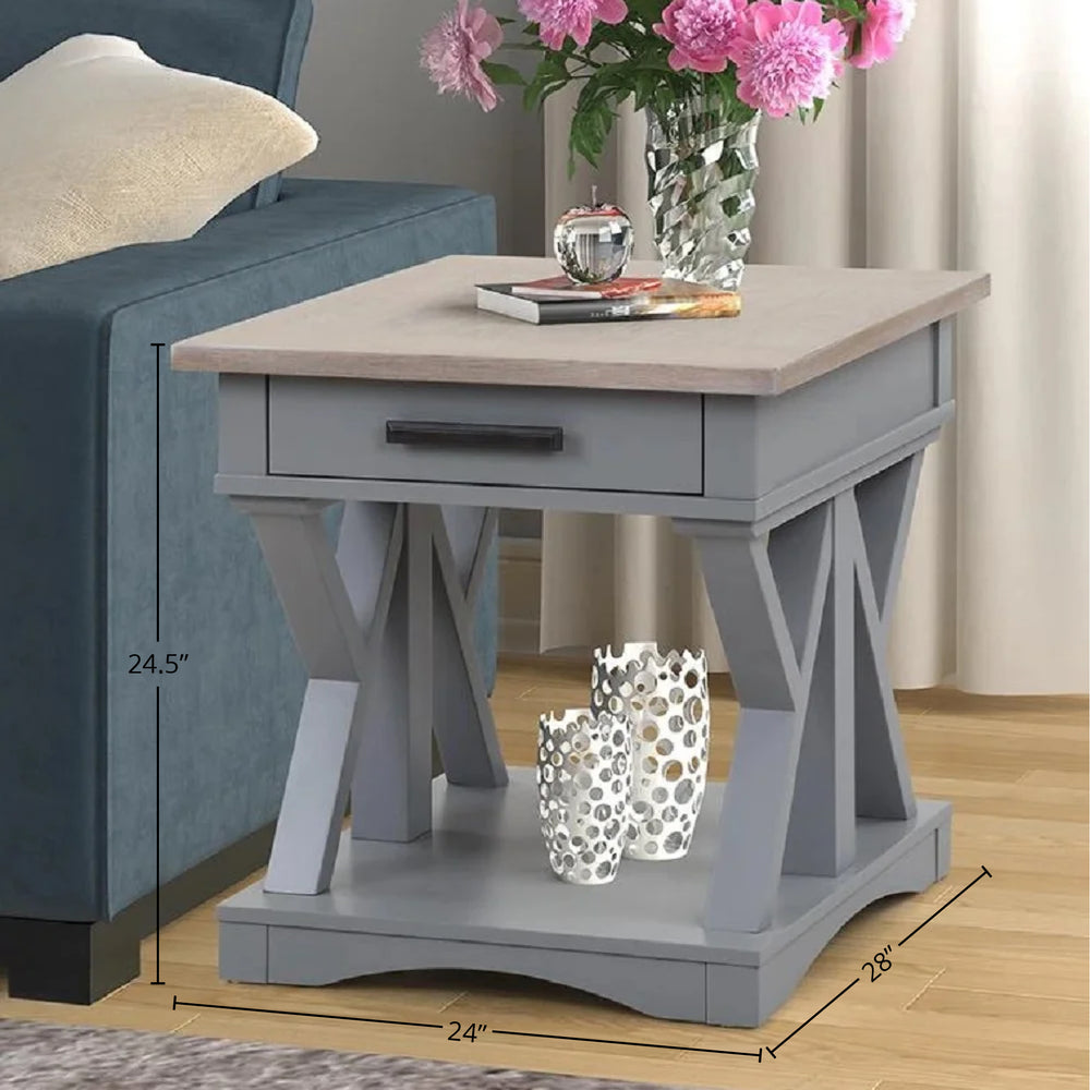 Americana Modern - Dove End Table