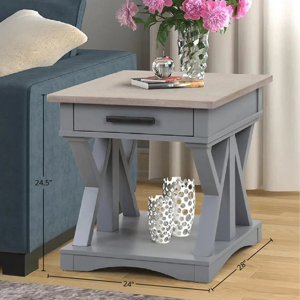 Americana Modern - Dove End Table
