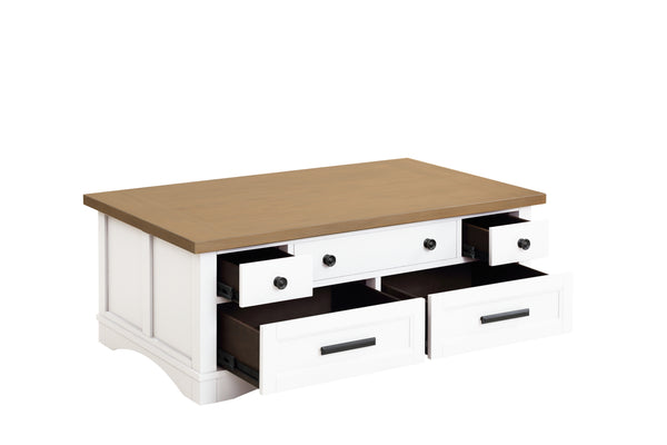 Americana Modern - Cotton Cocktail Table with Lift Top
