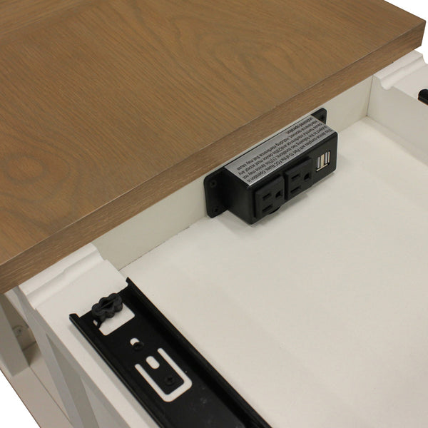 Americana Modern - Cotton Chairside Table