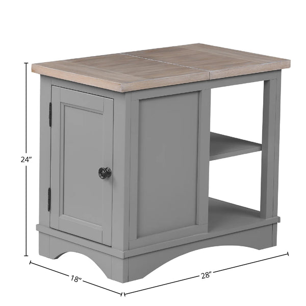 Americana Modern - Dove Chairside Table