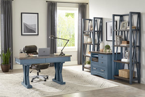 Americana Modern - Denim Etagere Bookcase