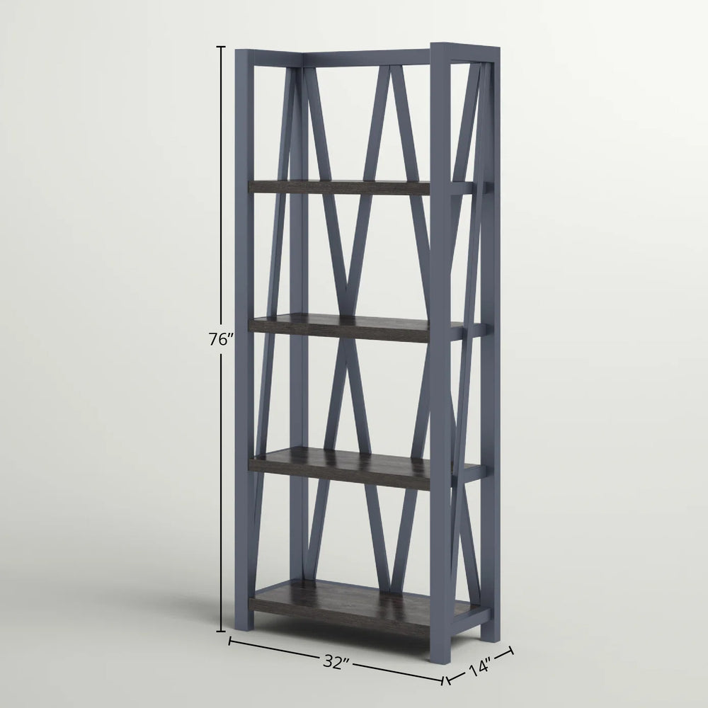 Americana Modern - Denim Etagere Bookcase