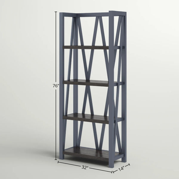 Americana Modern - Denim Etagere Bookcase