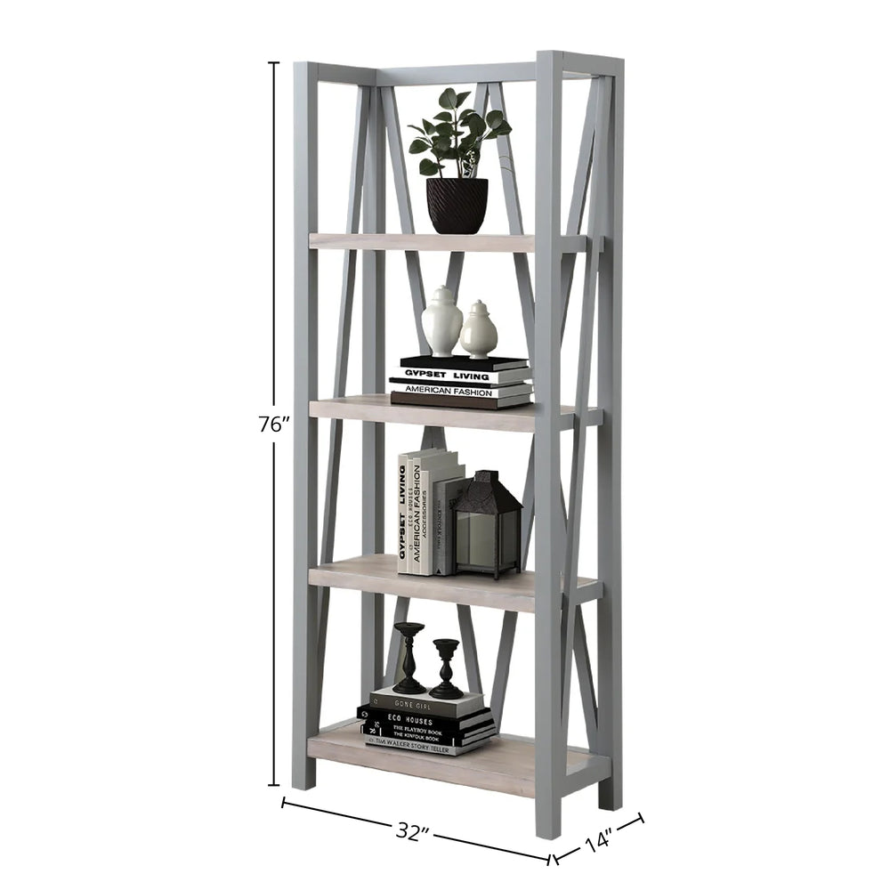 Americana Modern - Dove Etagere Bookcase