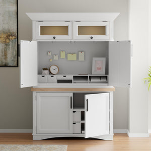Americana Modern - Cotton Workstation with LED Light