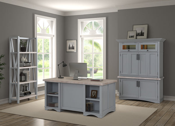 Americana Modern - Dove Workstation with LED Light
