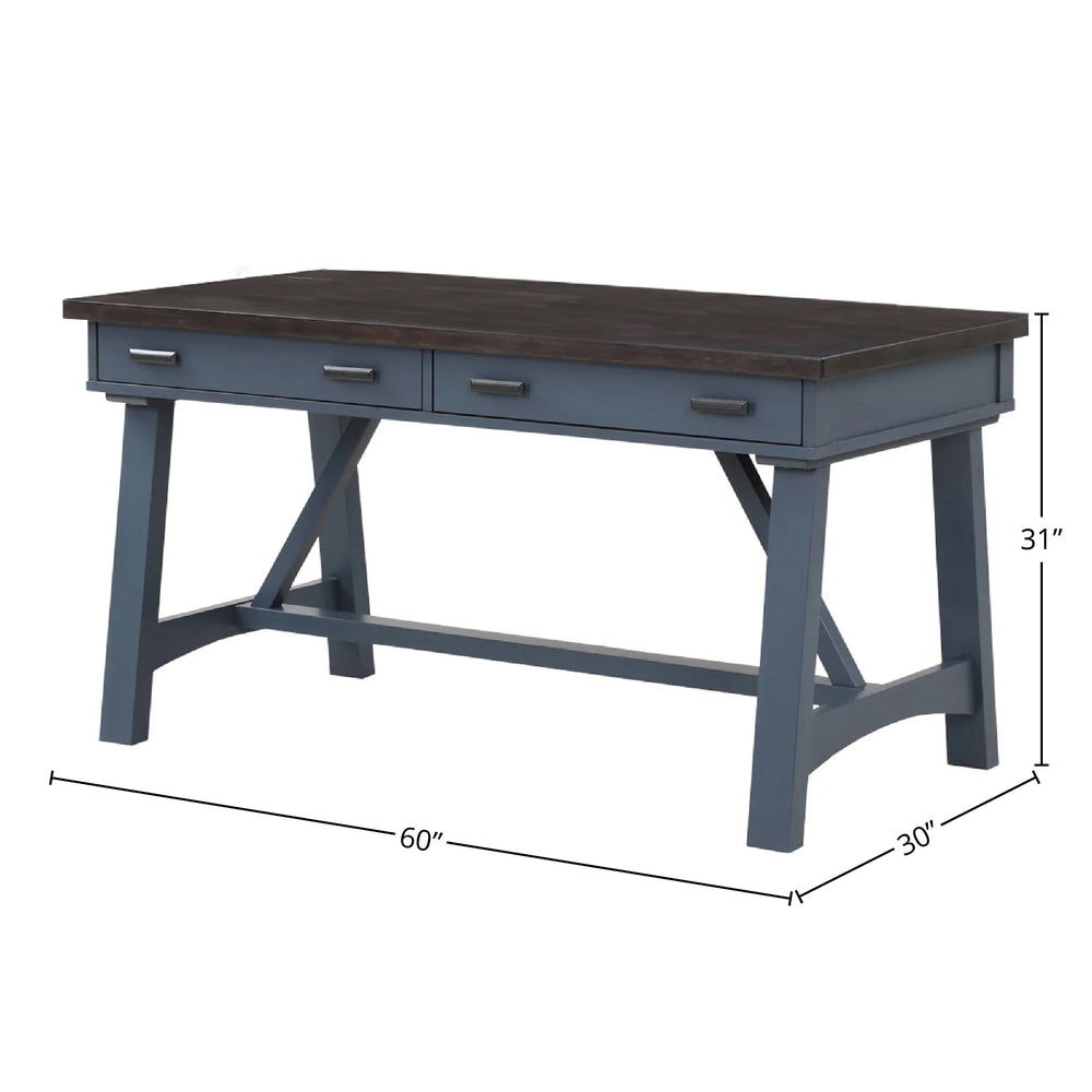 Americana Modern - Denim 60 In. Writing Desk