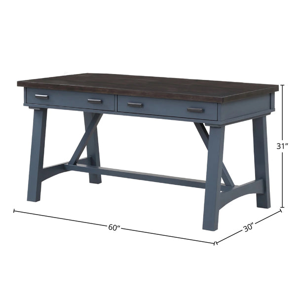 Americana Modern - Denim 60 In. Writing Desk