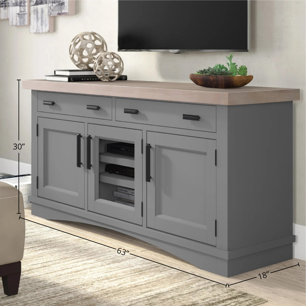 Americana Modern - Dove 63 In. TV Console