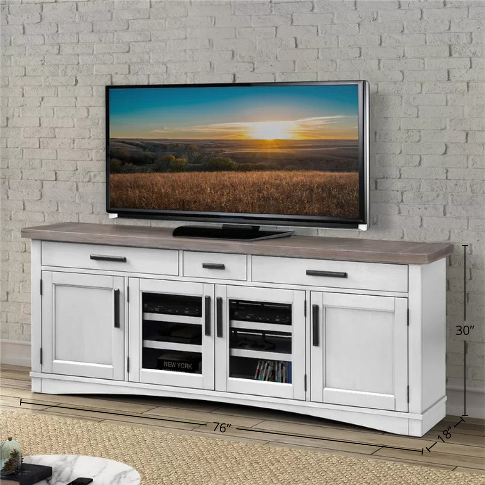 Americana Modern - Cotton 76 In. TV Console