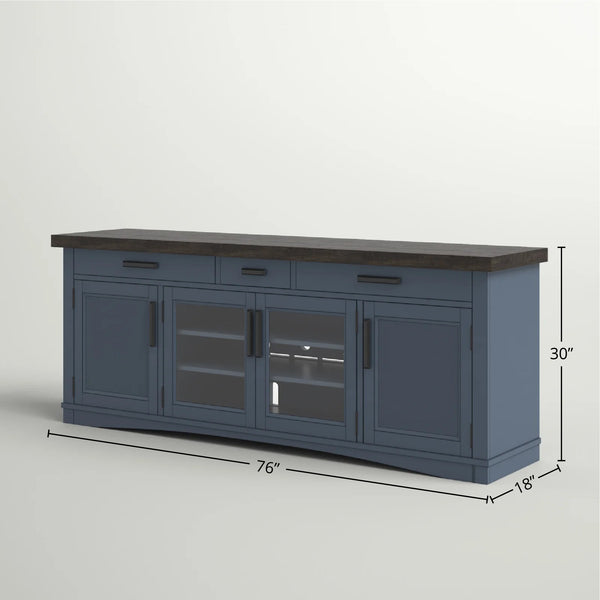 Americana Modern - Denim 76 In. TV Console