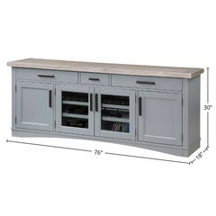 Americana Modern - Dove 76 In. TV Console